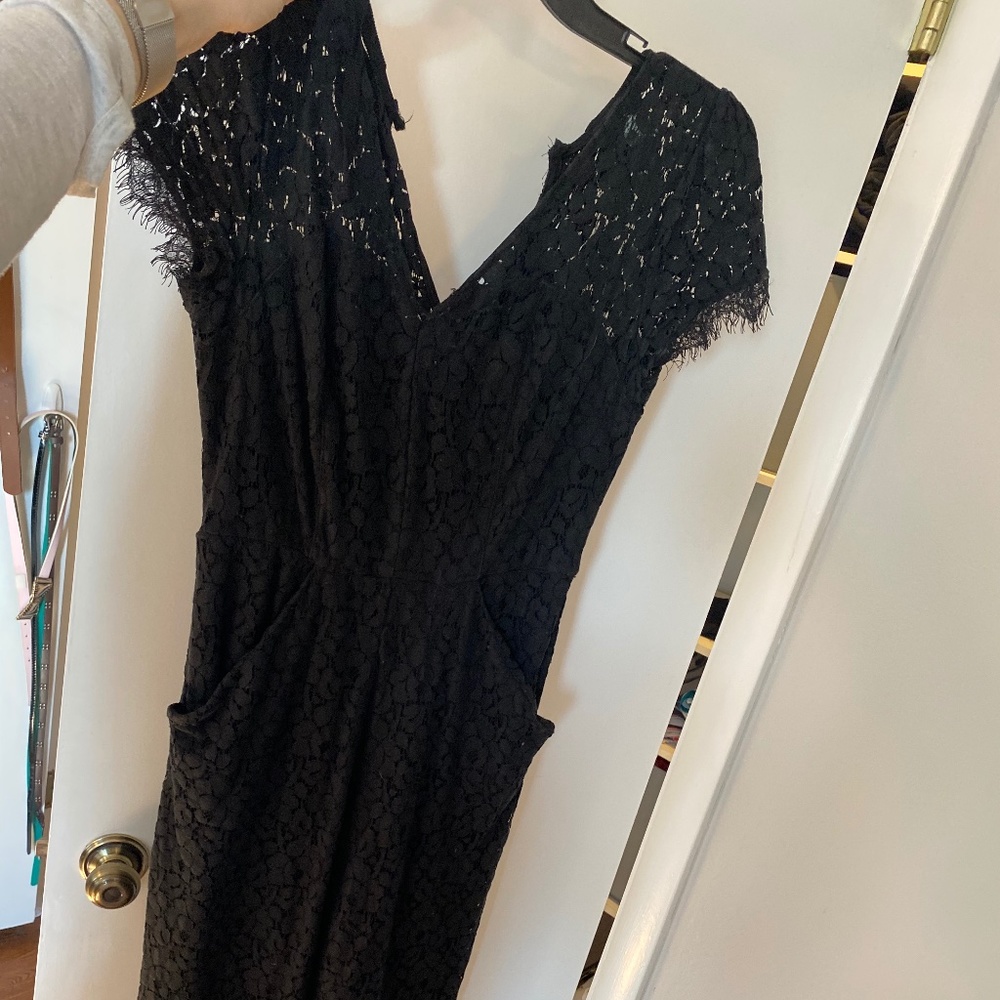 Black lace jumpsuit